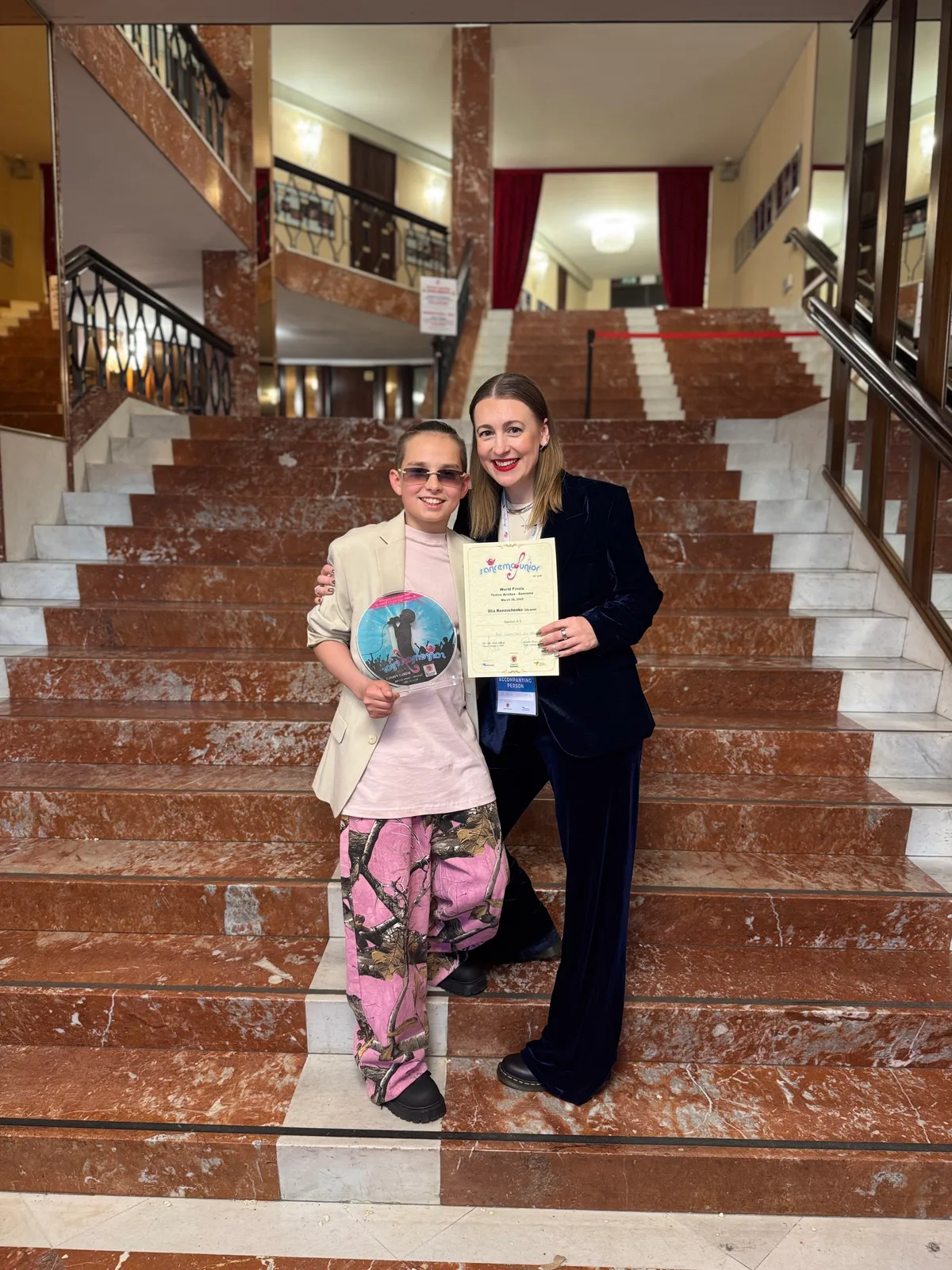 Illia Konovchenko, ein 12-jährigers Musiktalent aus Mönchaltdorf